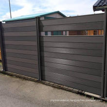 New products wpc fence exterior wpc fence panels